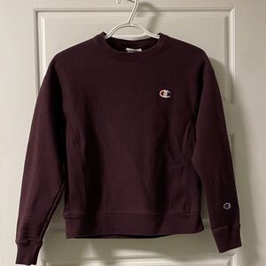 Dark Mauve Champion Crewneck Sweater